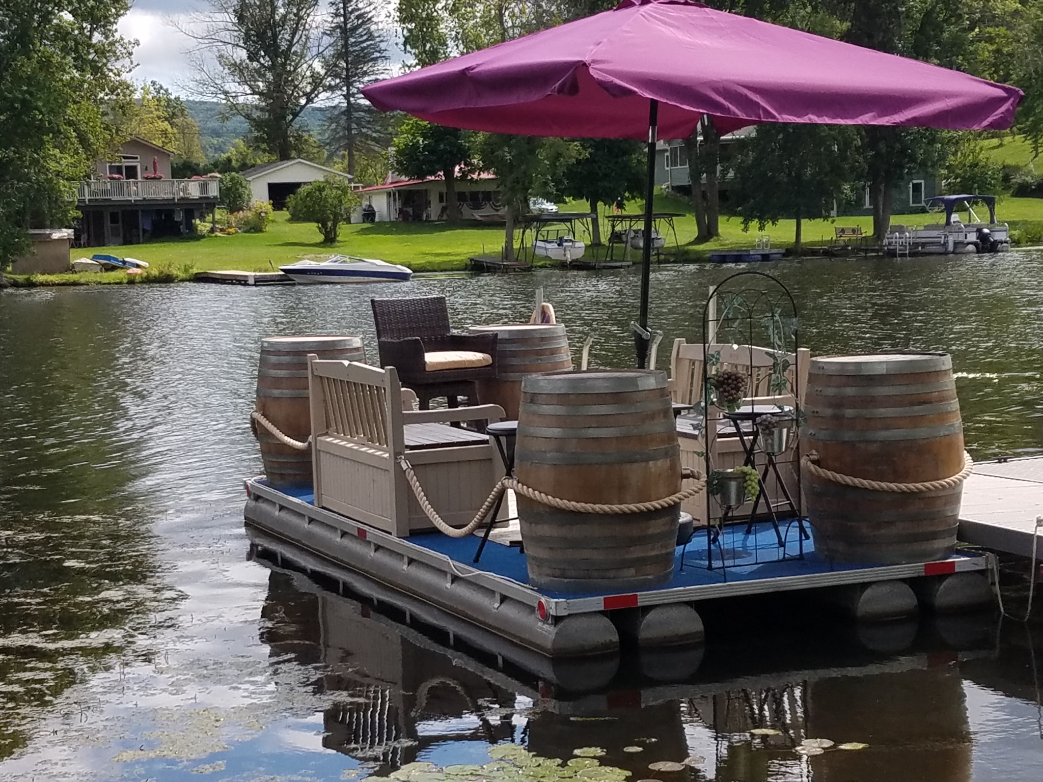 Finger Lakes Wine History Tour and Curated Tasting on FLX Wine Barge